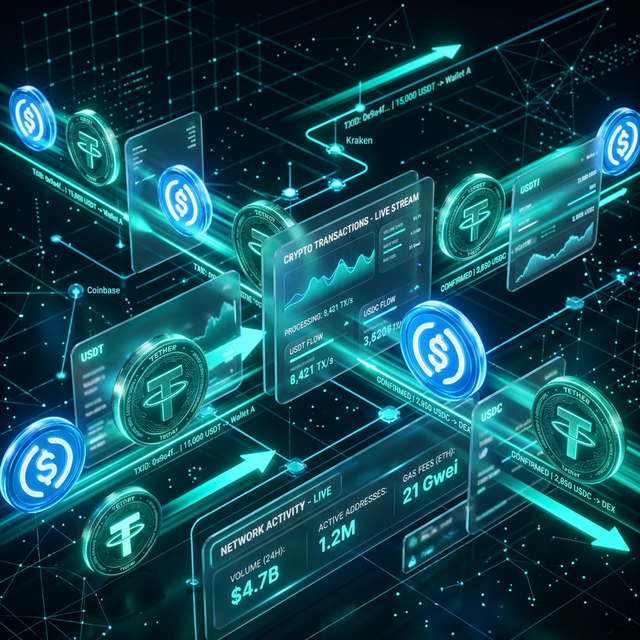 Talaps crypto activity view